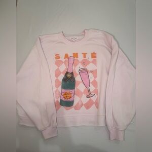Grayson Threads Light Pink Graphic Sweater